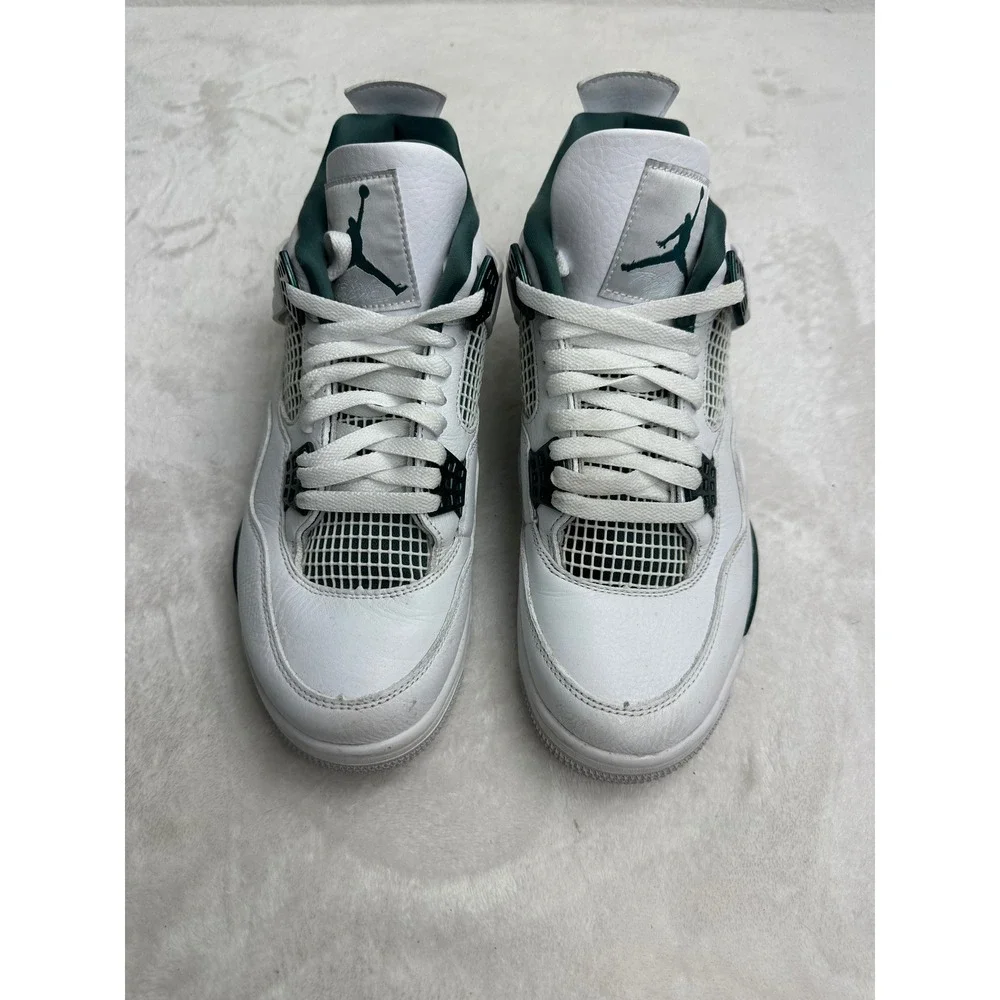 Jordan 4 Retro Oxidized Green White Metallic Dark Green FQ8138-103 Mens Womens